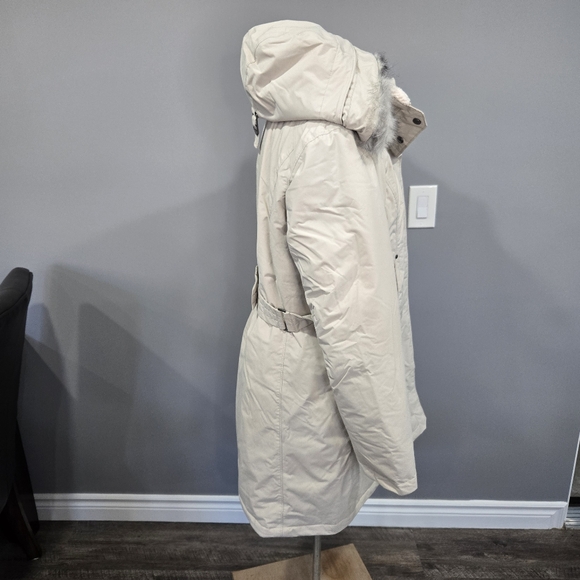 🐢 NWT Columbia Women’s Icelandite Turbodown Jacket Cream XL - Picture 8 of 17
